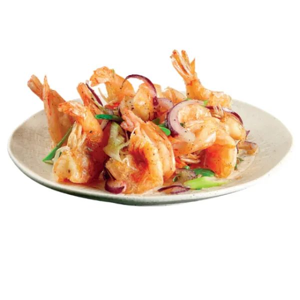 Langotinos Al Wok Sal Y Pimienta